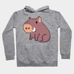 Pixel Perfection Pig Hoodie